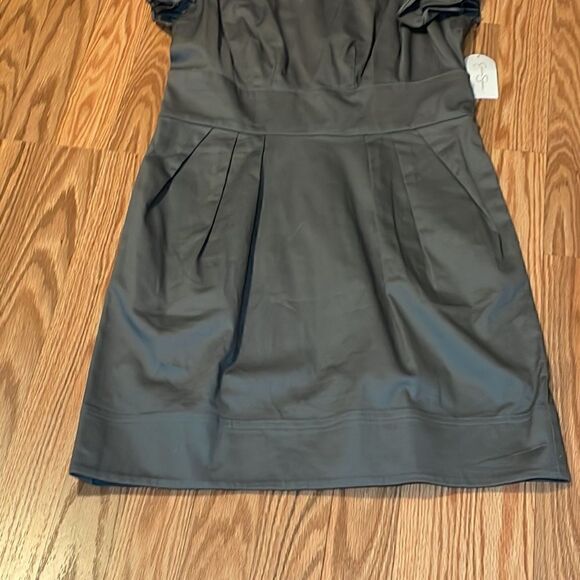 Jessica Simpson Grey Dress, Stretchy, 8 - Picture 3 of 8